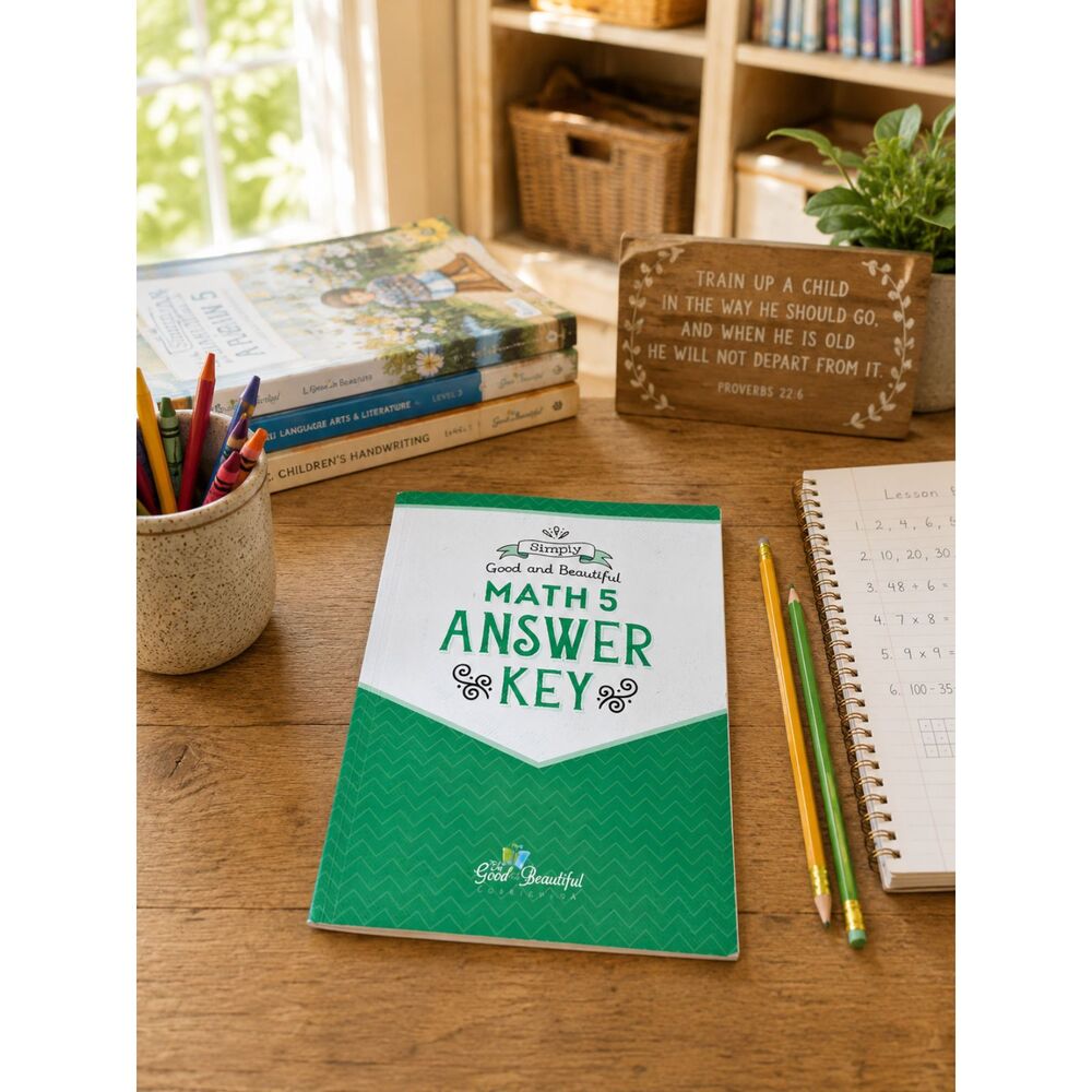 The Good And The Beautiful Math 5 Answer Key Curriculum